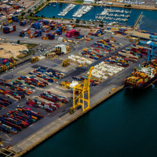 Img Aerial Port View